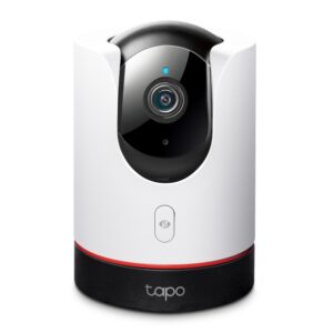 Tapo C225 V2 | Cámara de Vigilancia Wi-Fi de 360 Grados con Modo Infrarrojo Invisible y Detección IA