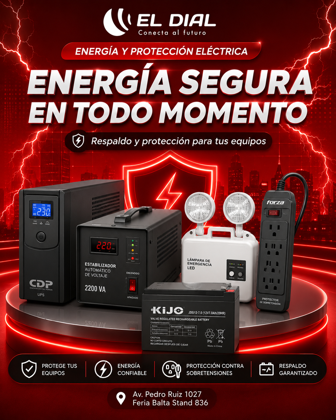 Energía y protección eléctrica